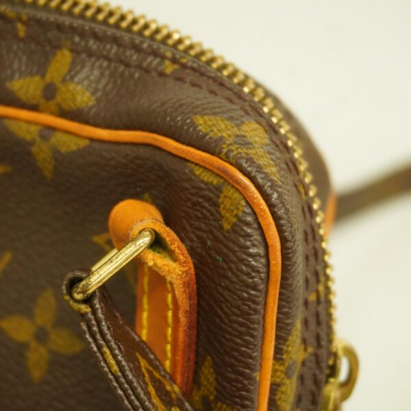 1240001050715 8 Louis Vuitton Monogram Pochette Marly Bandouliere Shoulder Bag Brown