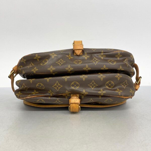 1240001050731 3 Louis Vuitton Monogram Saumur 30 Shoulder Bag Brown