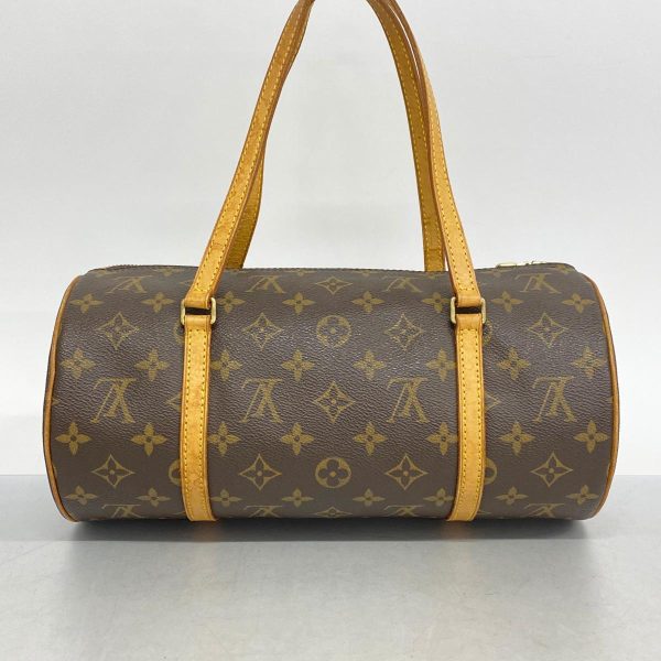 1240001050732 11 Louis Vuitton Papillon 30 Monogram Handbag Brown