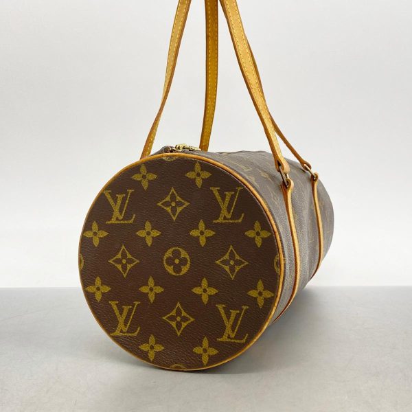 1240001050732 2 Louis Vuitton Papillon 30 Monogram Handbag Brown