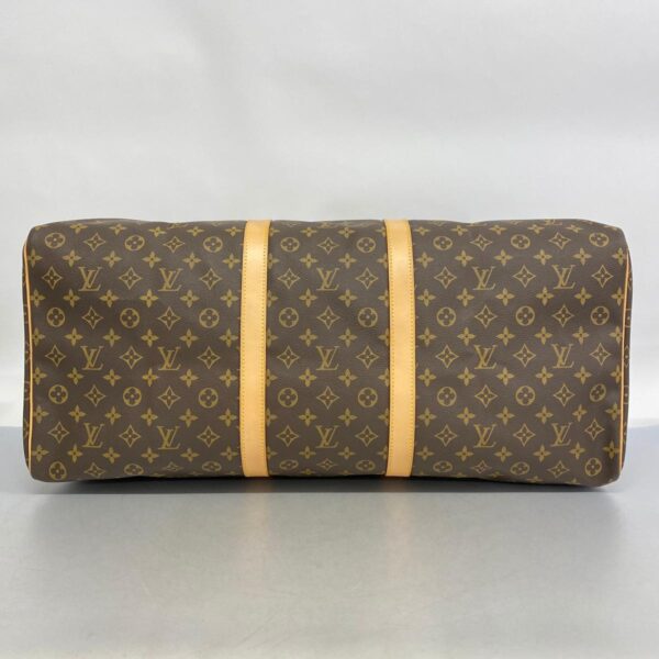 1240001050733 3 Louis Vuitton Monogram Keepall 60 Bag Brown