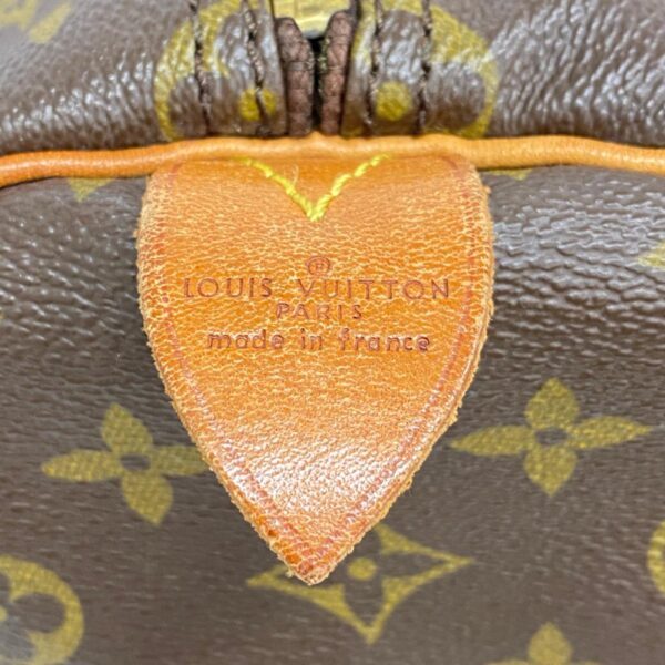 1240001050734 5 Louis Vuitton Monogram Keepall 55 Bag Brown