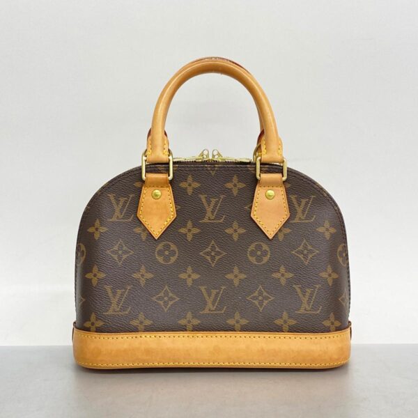 1240001050741 10 Louis Vuitton Monogram Alma BB 2way Bag Brown