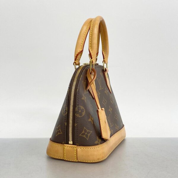 1240001050741 2 Louis Vuitton Monogram Alma BB 2way Bag Brown