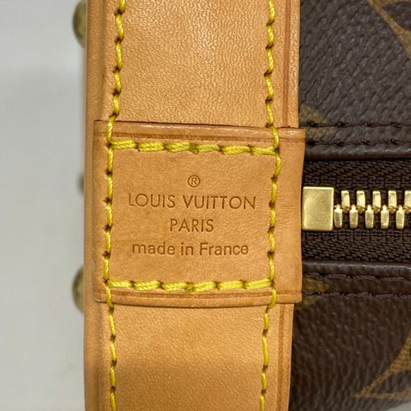 1240001050741 5 Louis Vuitton Monogram Alma BB 2way Bag Brown