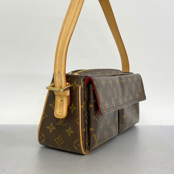 1240001050742 2 Louis Vuitton Viva City Mm Monogram Shoulder Bag Brown