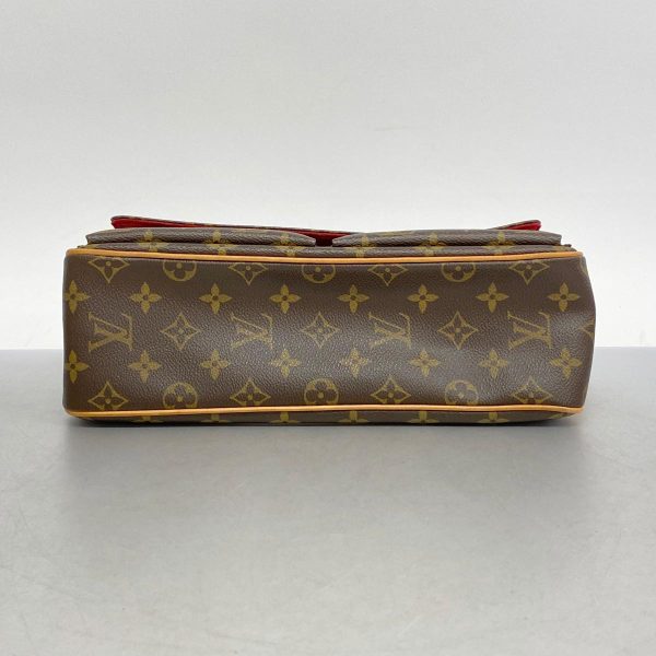 1240001050742 3 Louis Vuitton Viva City Mm Monogram Shoulder Bag Brown