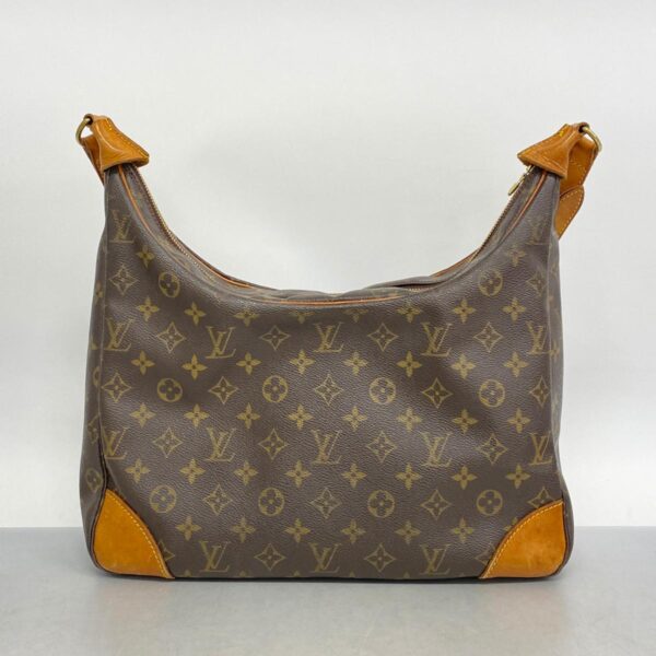 1240001050743 15 Louis Vuitton Monogram Boulogne 35 Shoulder Bag Brown