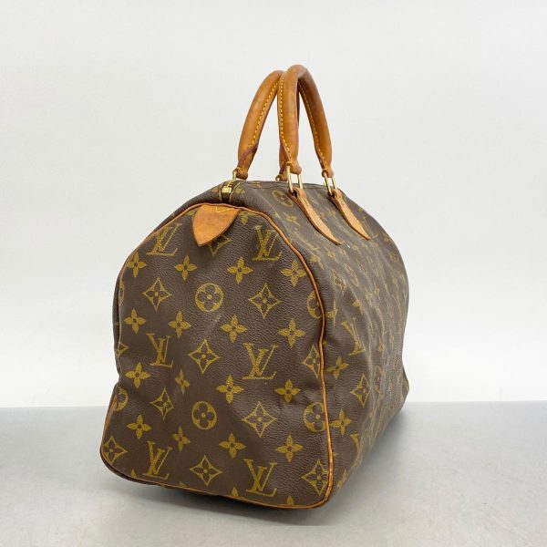 1240001050767 2 Louis Vuitton Speedy 30 Monogram Handbag Brown