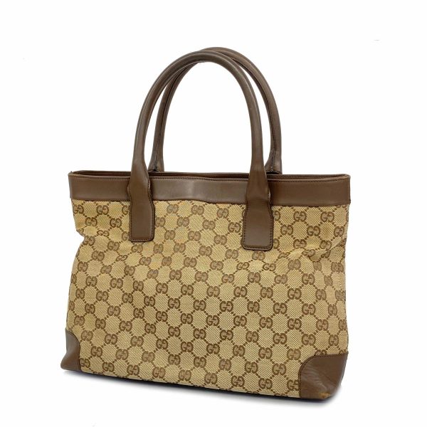 1240001050801 1 Gucci Gg Tote Bag Brown