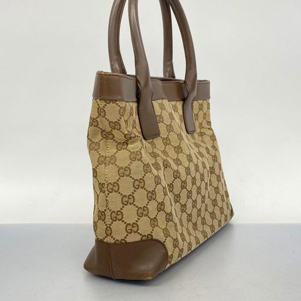 1240001050801 2 Gucci Gg Tote Bag Brown