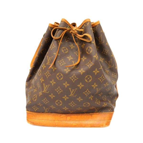 1240001050815 1 Louis Vuitton Noe Monogram Shoulder Bag Brown