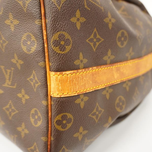 1240001050816 7 Louis Vuitton Keepall Bandouliere 50 Monogram Bag Brown