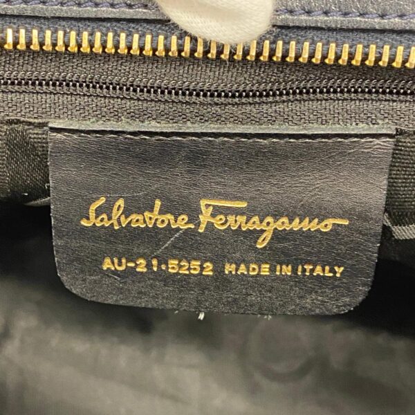 1240001050823 5 Salvatore Ferragamo Vara Shoulder Bag Black