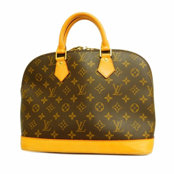 1240001050855 1 1 Louis Vuitton Alma Monogram Handbag Brown