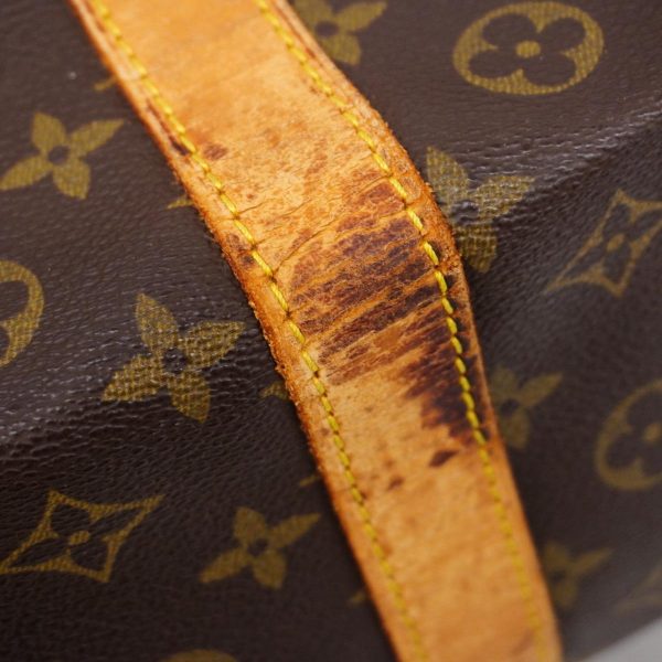 1240001050877 8 Louis Vuitton Keepall 60 Monogram Bag Brown