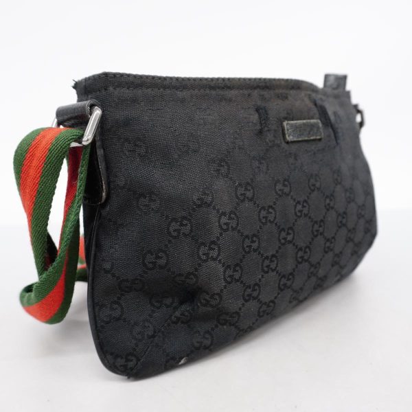 1240001050882 2 Gucci Sherry Line Shoulder Bag Black