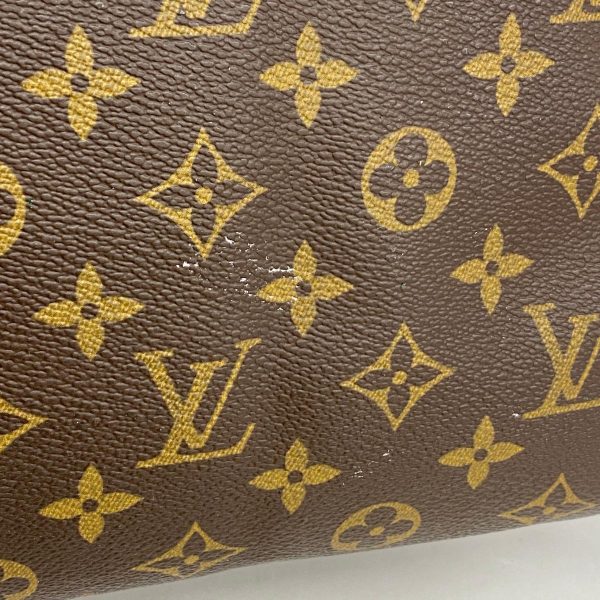 1240001050909 10 Louis Vuitton Speedy 30 Monogram Handbag Brown