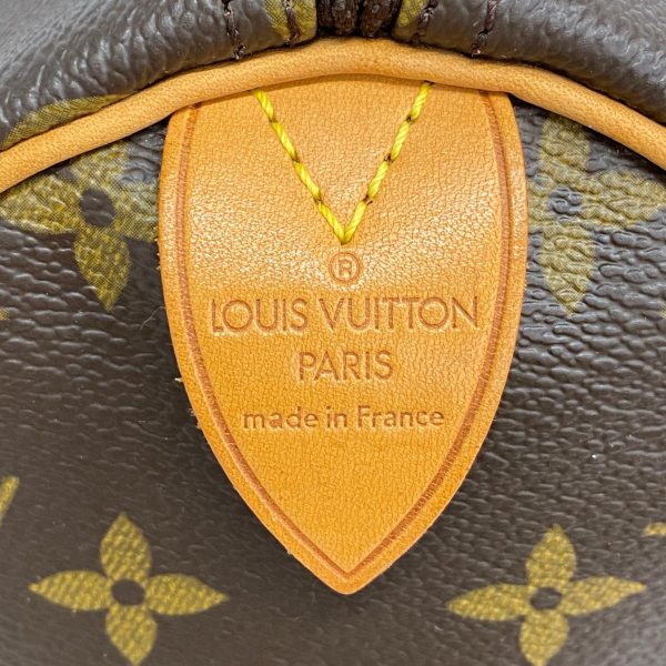 1240001050909 5 Louis Vuitton Speedy 30 Monogram Handbag Brown