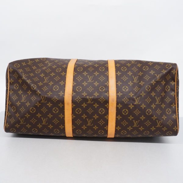 1240001050929 3 Louis Vuitton Keepall 60 Monogram Bag Brown