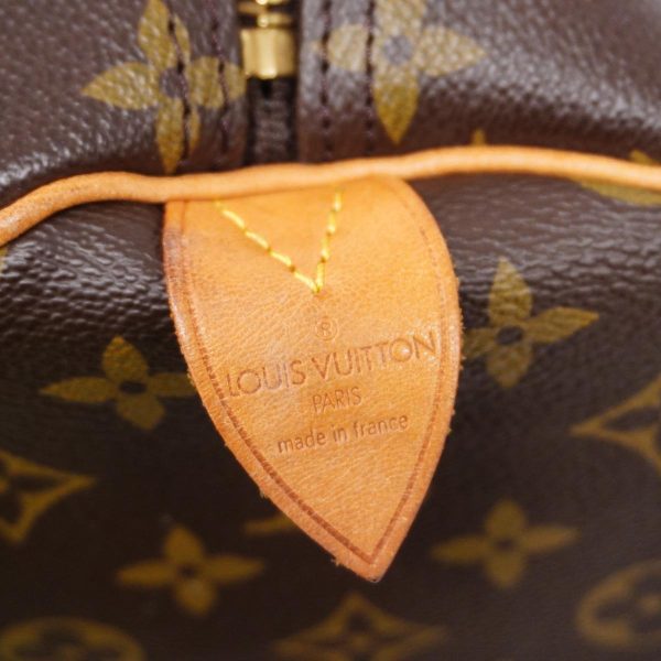 1240001050929 5 Louis Vuitton Keepall 60 Monogram Bag Brown