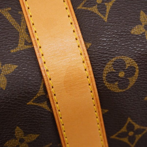 1240001050952 12 Louis Vuitton Keepall Bandouliere 55 Monogram Bag Brown