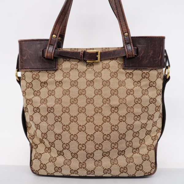 1240001050976 18 Gucci Gg Tote Bag Brown