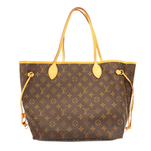 1240001050978 1 Louis Vuitton Neverfull Mm Monogram Tote Bag Brown