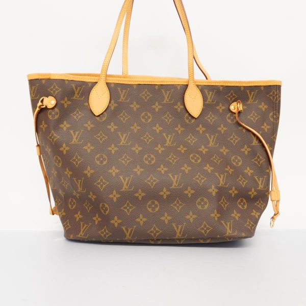 1240001050978 10 Louis Vuitton Neverfull Mm Monogram Tote Bag Brown