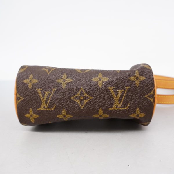 1240001050992 3 Louis Vuitton Mini Speedy Monogram Two Way Bag Brown