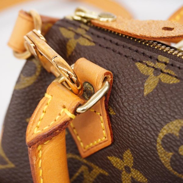 1240001050992 8 Louis Vuitton Mini Speedy Monogram Two Way Bag Brown