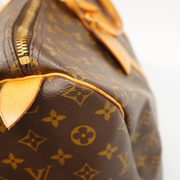 1240001051008 11 Louis Vuitton Keepall 55 Monogram Bag Brown