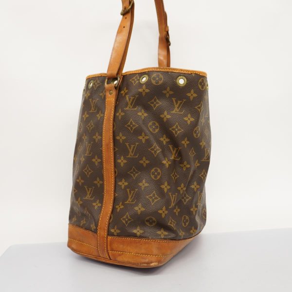 1240001051017 2 Louis Vuitton Noe Monogram Shoulder Bag Brown