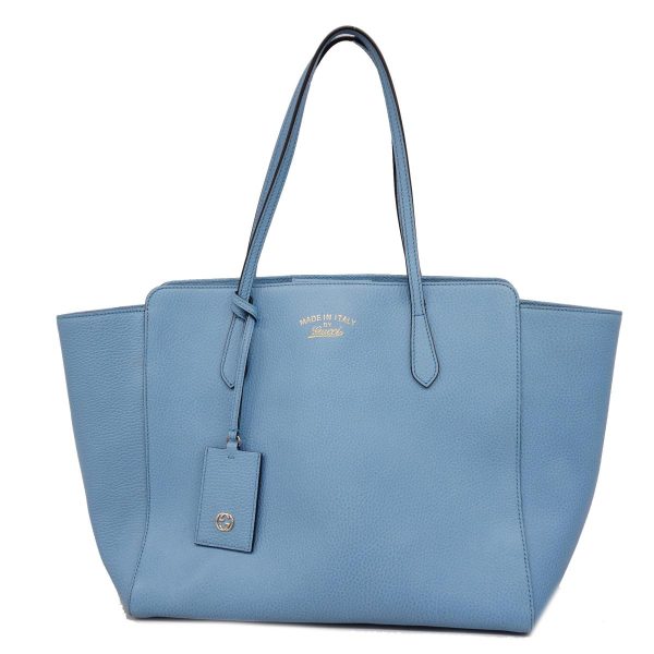 1240001051038 1 Gucci Swing Tote Bag Blue