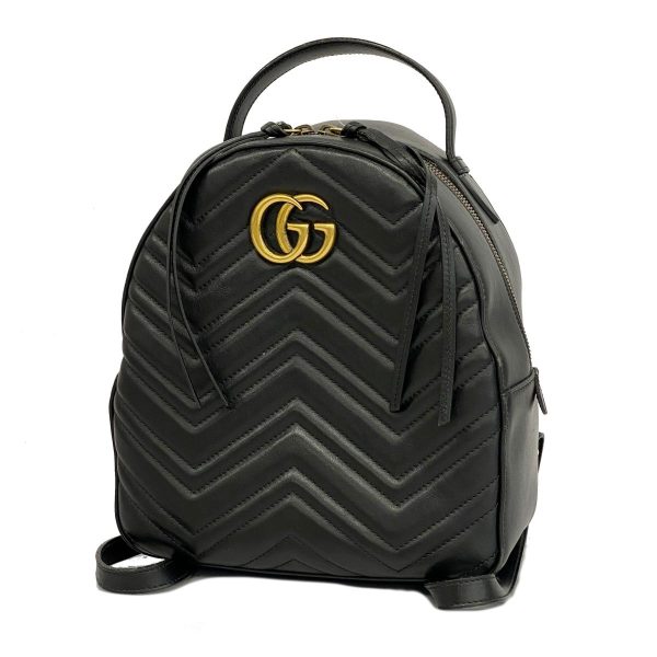 1240001051113 1 Gucci Gg Marmont Rucksack Black