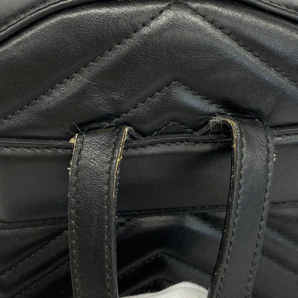 1240001051113 7 Gucci Gg Marmont Rucksack Black