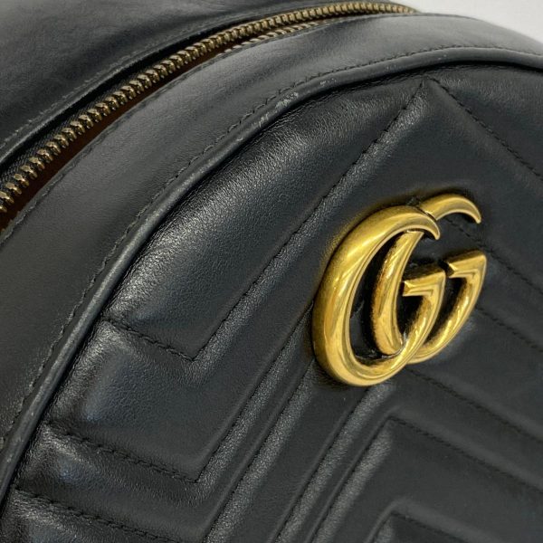 1240001051113 9 Gucci Gg Marmont Rucksack Black