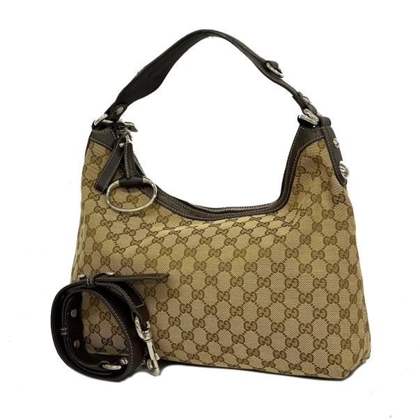 1240001051116 1 Gucci Horsebit Gg Two Way Bag Brown