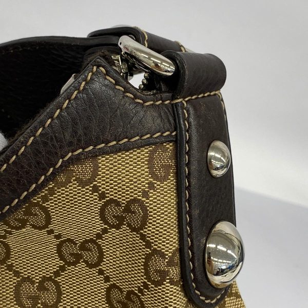 1240001051116 10 Gucci Horsebit Gg Two Way Bag Brown