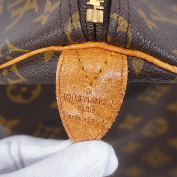 1240001051128 5 Louis Vuitton Keepall 55 Monogram Bag Brown