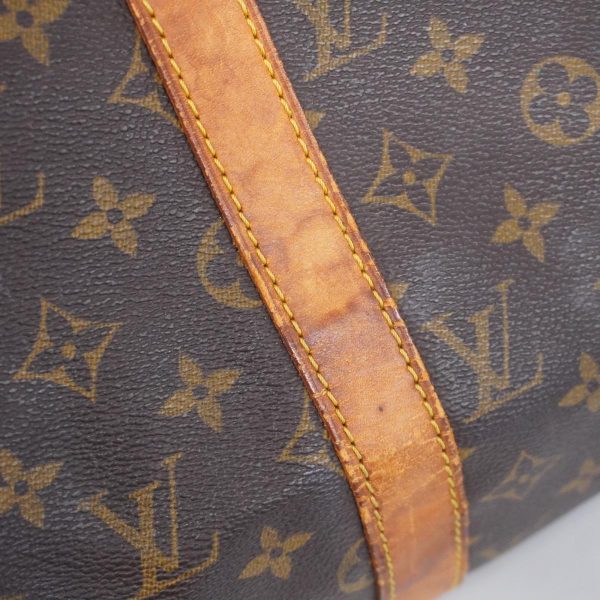 1240001051129 13 Louis Vuitton Keepall Bandouliere 50 Monogram Bag Brown