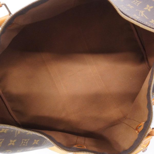 1240001051129 4 Louis Vuitton Keepall Bandouliere 50 Monogram Bag Brown