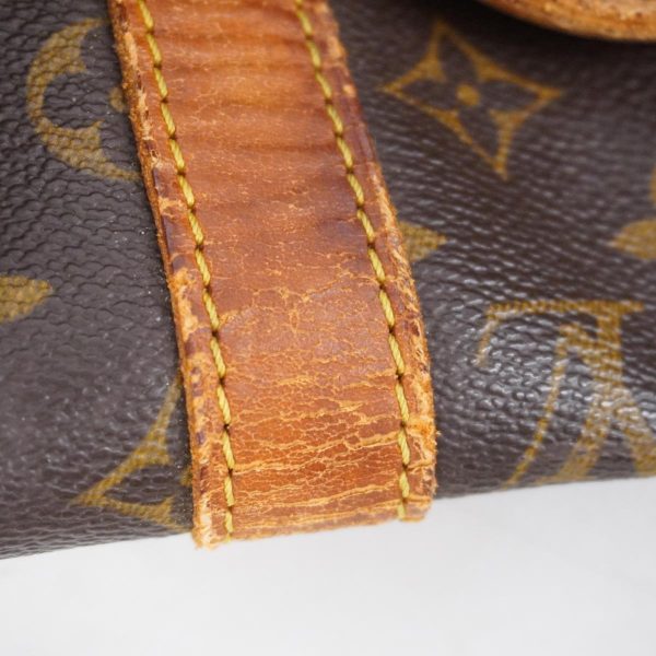 1240001051129 8 Louis Vuitton Keepall Bandouliere 50 Monogram Bag Brown