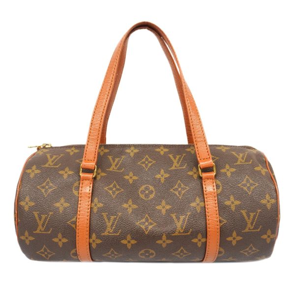 1240001051130 1 Louis Vuitton Papillon 30 Monogram Handbag Brown