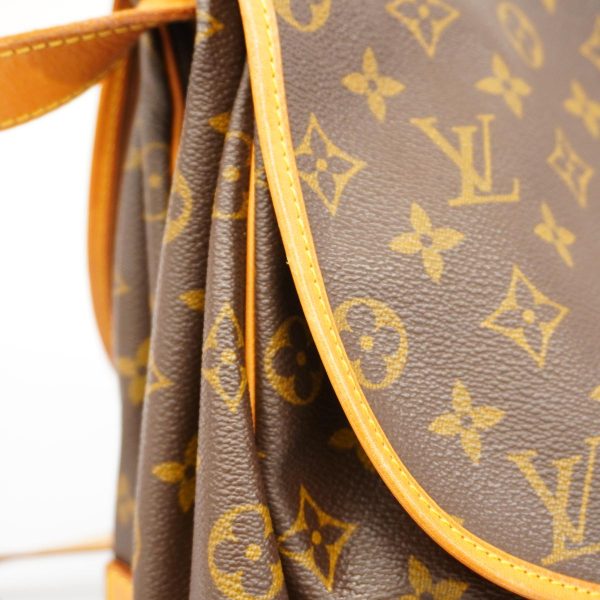 1240001051131 13 Louis Vuitton Saumur 35 Monogram Shoulder Bag Brown