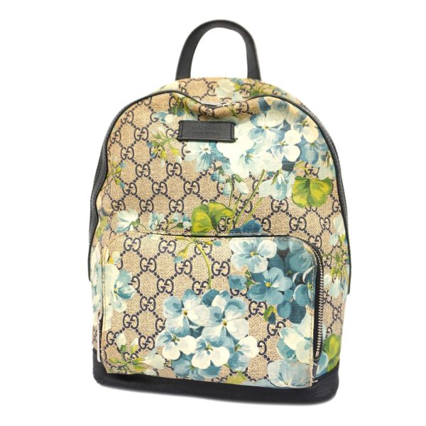 1240001051138 1 Gucci Gg Blooms Rucksack Blue Brown