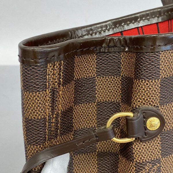 1240001051142 7 Louis Vuitton Neverfull Mm Damier Tote Bag Ebene