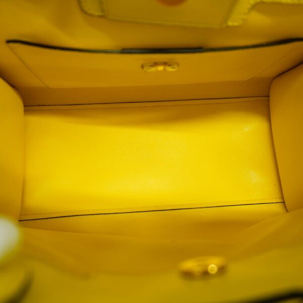 1240001051150 4 Salvatore Ferragamo Vara 2WAY Bag Yellow