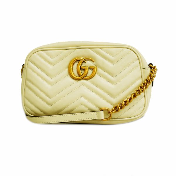 1240001051153 1 Gucci GG Marmont Shoulder Bag Ivory