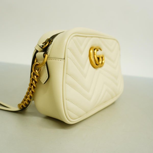 1240001051153 2 Gucci GG Marmont Shoulder Bag Ivory